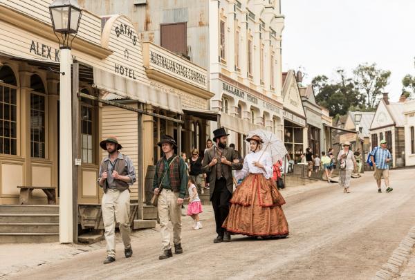 Sovereign Hill, Ballarat, VIC © Visit Victoria