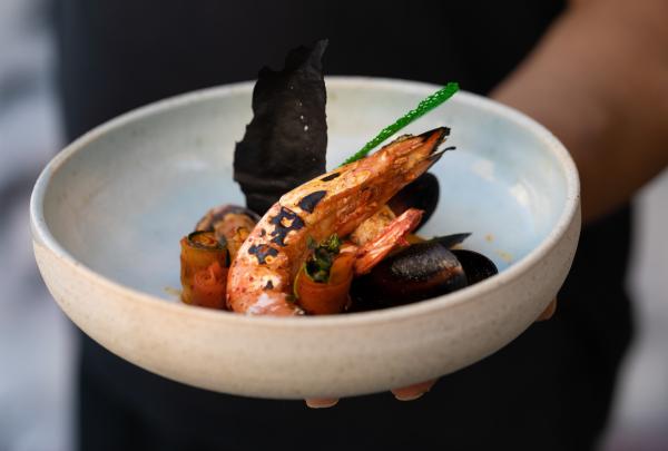 Dining at Little Miss Korea, Darwin, Northern Territory © Tourism NT/Michael Costa 