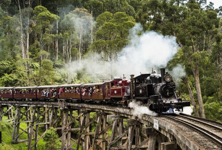 Puffing Billy Railway, Dandenong Ranges, VIC © Visit Victoria