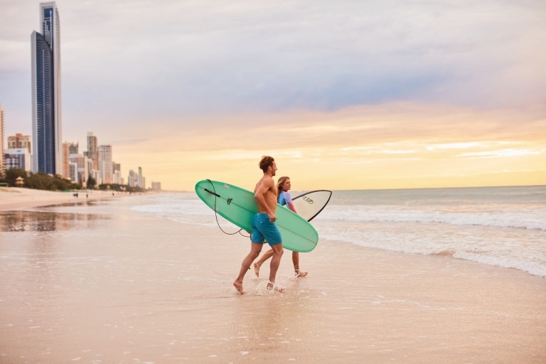 Surfers Paradise, Gold Coast, QLD © Tourism and Events Queensland