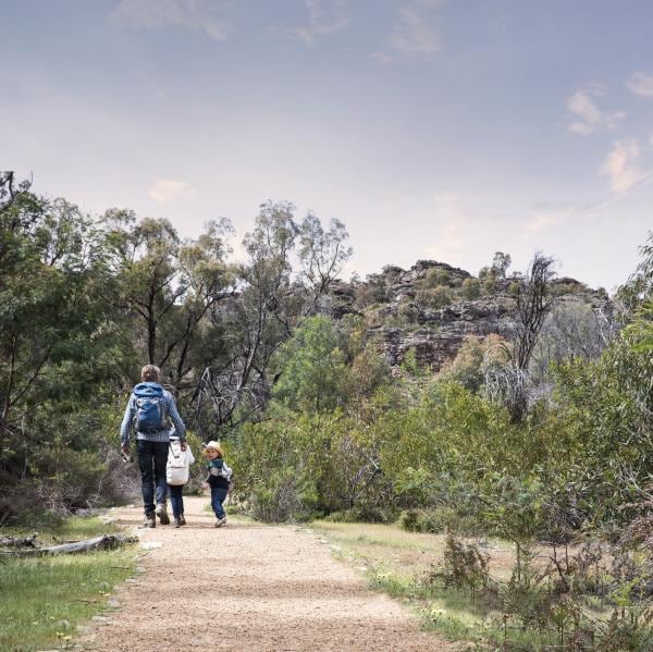 Kids Hiking the Grampians, VIC © Visit Victoria