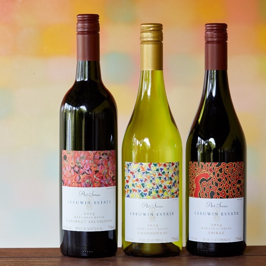 Wine bottles from Leeuwin Estate Winery © Leeuwin Estate Winery