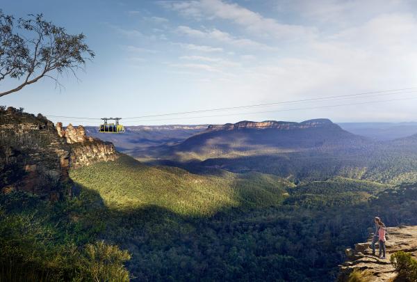 Scenic Cableway, Katoomba, Blue Mountains, NSW © Destination NSW