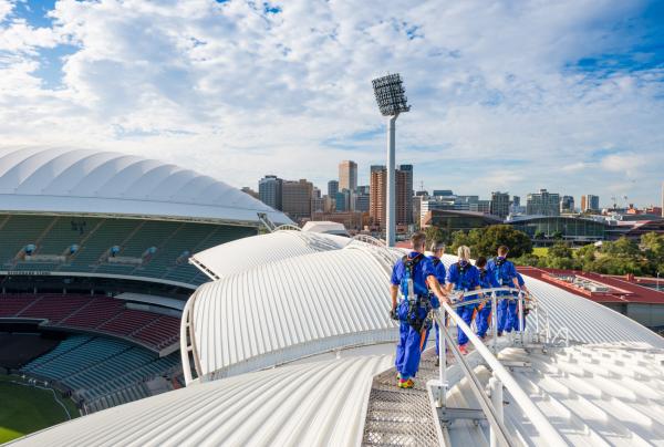 Adelaide Oval Roofclimb, Adelaide, SA © Che Chorley