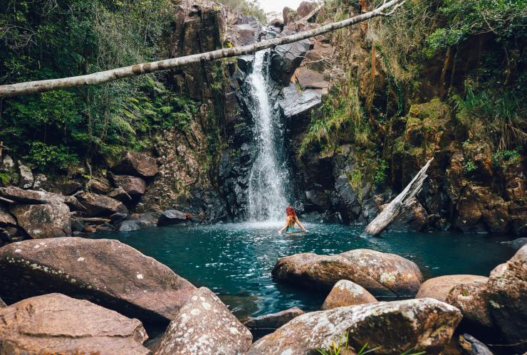 Ethel Creek Falls, Paluma Range National Park, Townsville, QLD © Tourism and Events Queensland