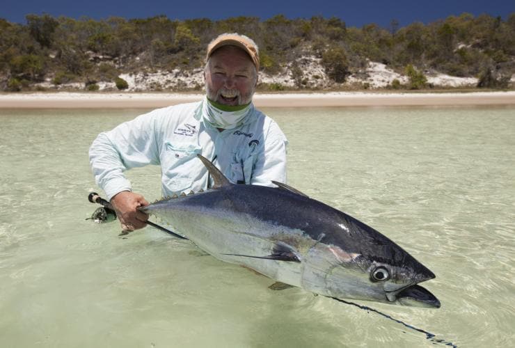 Longtail tuna, K’gari, QLD © Peter Morse