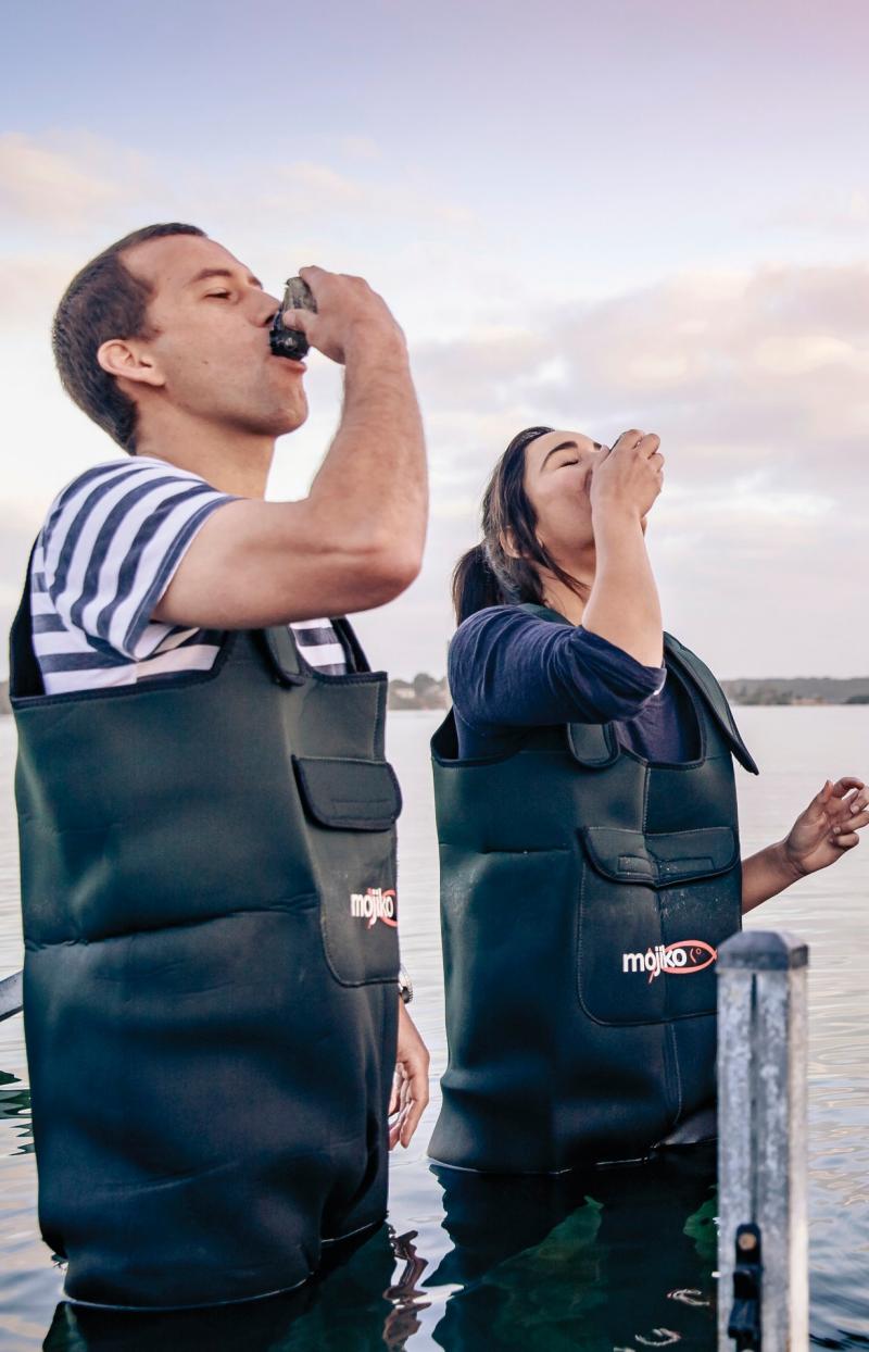 Oyster Farm Tours, Esplanade, Coffin Bay, Eyre Peninsula, SA © SATC