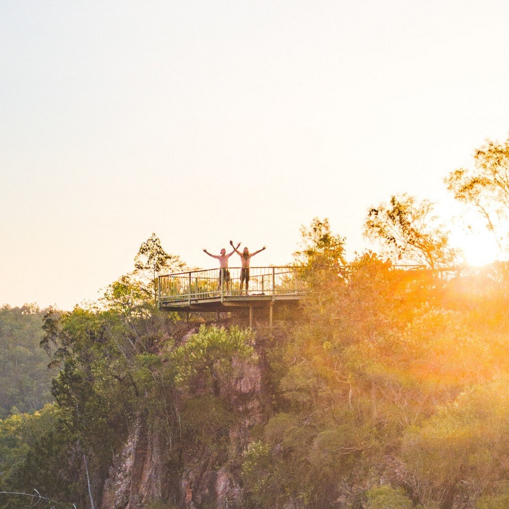 Lookout at Tolmer Falls, Litchfield National Park, NT © Tourism NT - Jackson Groves