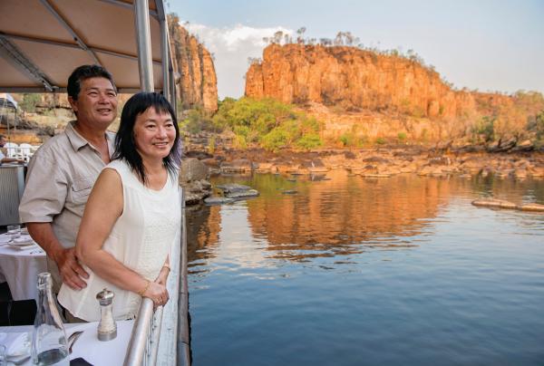 Nabilil Dinner Cruise, Nitmiluk National Park, NT © Tourism Australia