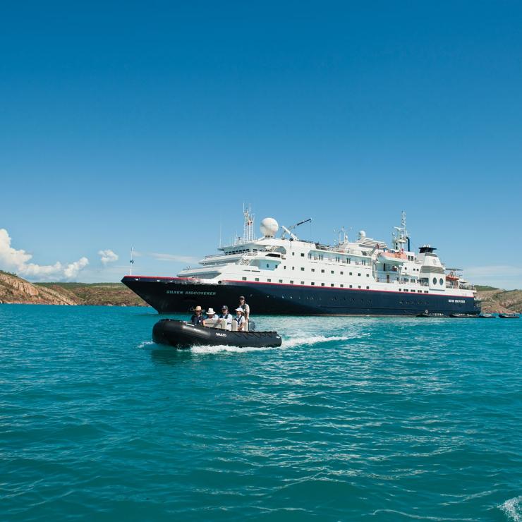 Silversea Cruises, the Kimberley, NT © NT Photo Silversea Cruises