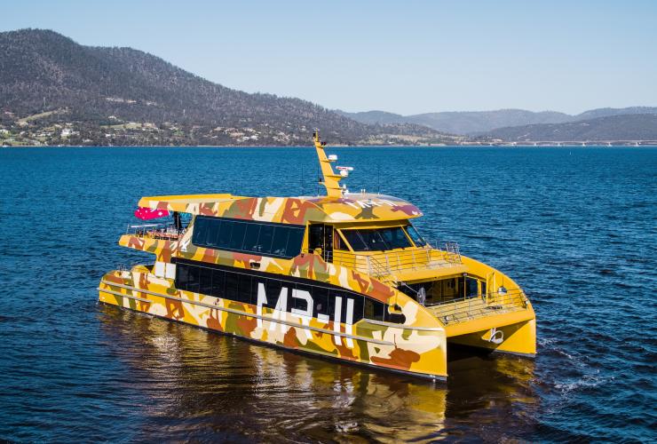 MR-II ferry to MONA, Hobart, Tasmania © MONA/Stu Gibson