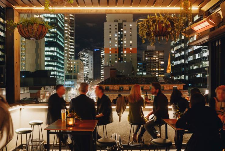 Bomba Rooftop Bar, Melbourne, VIC © Visit Victoria