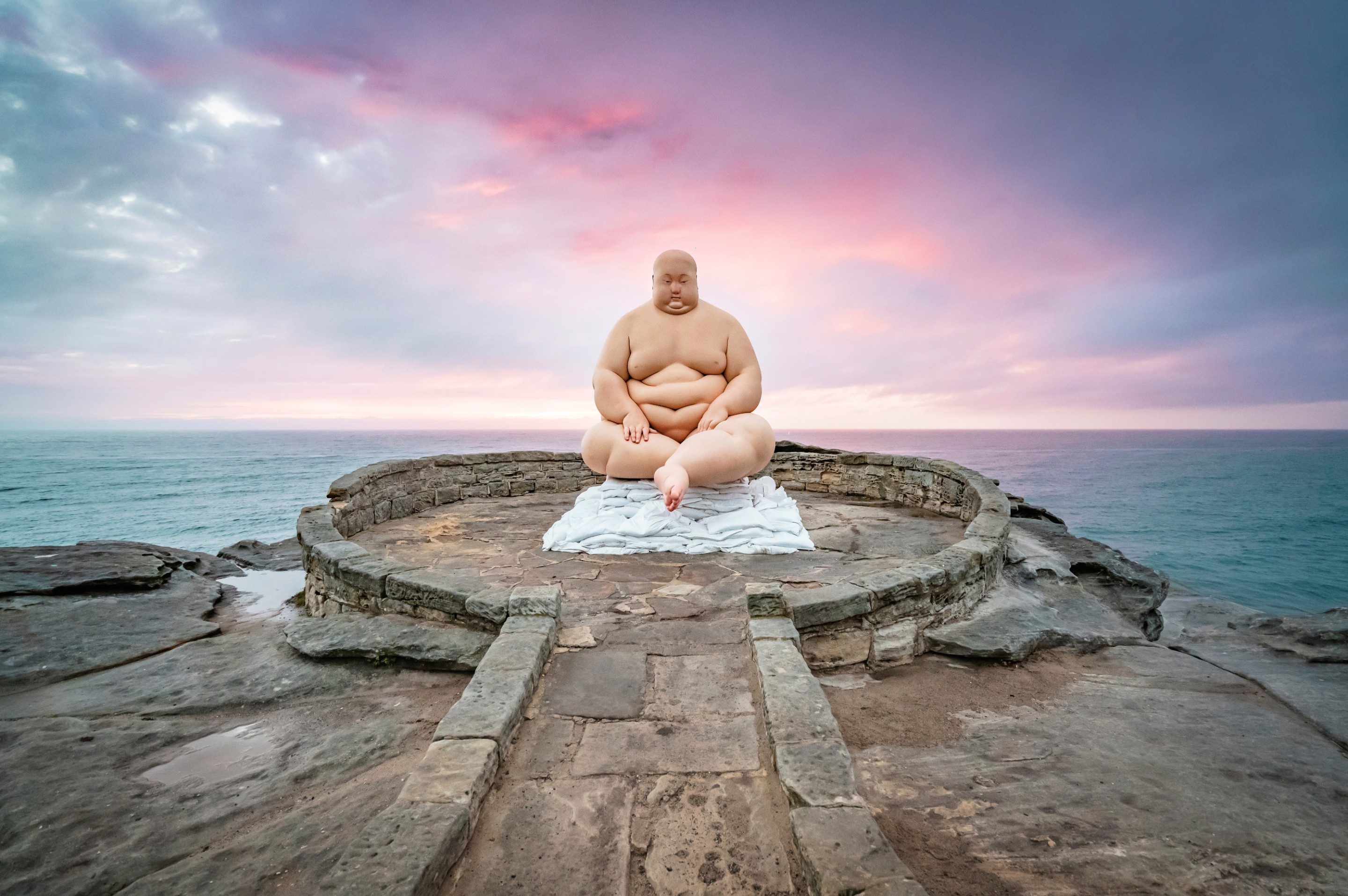 Sculpture by the Sea along the Bondi Beach to Coogee coastal walk © Ross Duggan