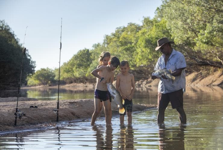 Oongkalkada Wilderness Camp, Udialla Springs, WA © James Fisher, Tourism Australia