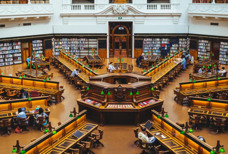 State Library of Victoria, Melbourne, VIC © Visit Victoria