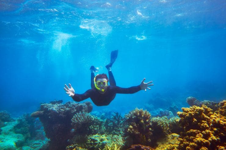 Great Barrier Reef, QLD © Tourism Australia
