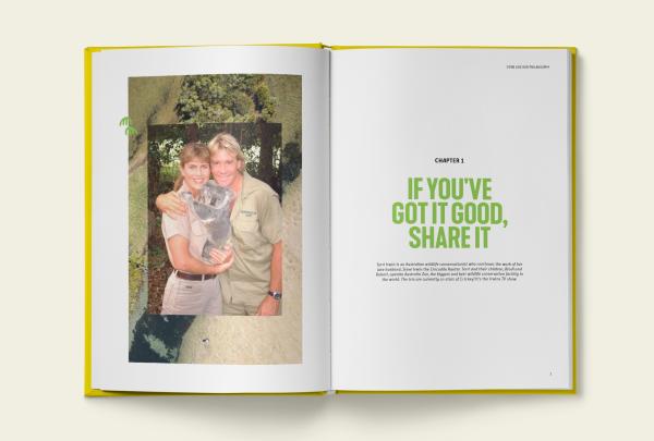 Terri Irwin chapter pages © Tourism Australia