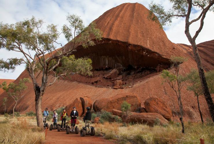 Segway tour, Uluru-Kata Tjuta National Park, NT © Tourism NT