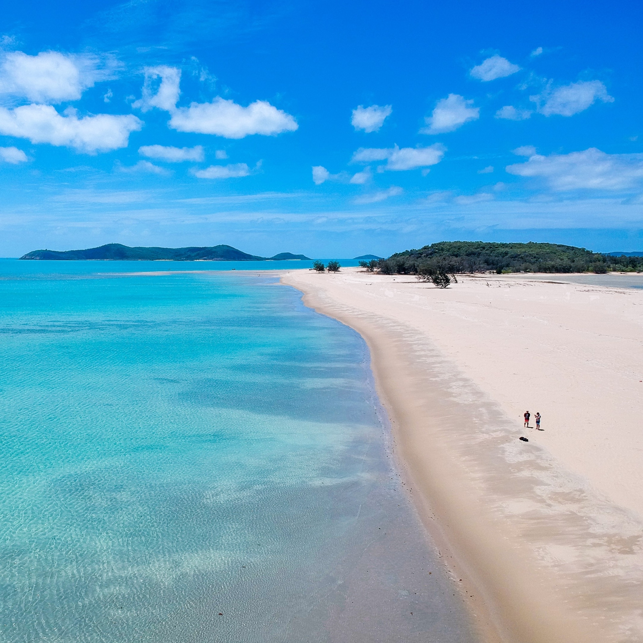 Coastline of Friday Island in the Torres Strait Islands © Mark Fitz