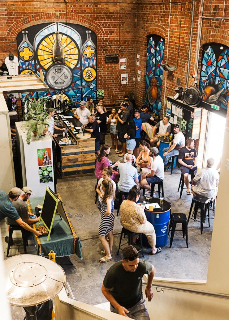 Interior shot of Hop Nation in Footscray © Hop Nation