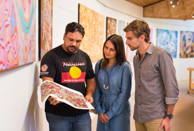 Narana Aboriginal Cultural Centre art gallery, Geelong, VIC © Robert Blackburn