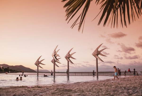 Cairns Lagoon, Cairns, Queensland © Tourism Tropical North Queensland