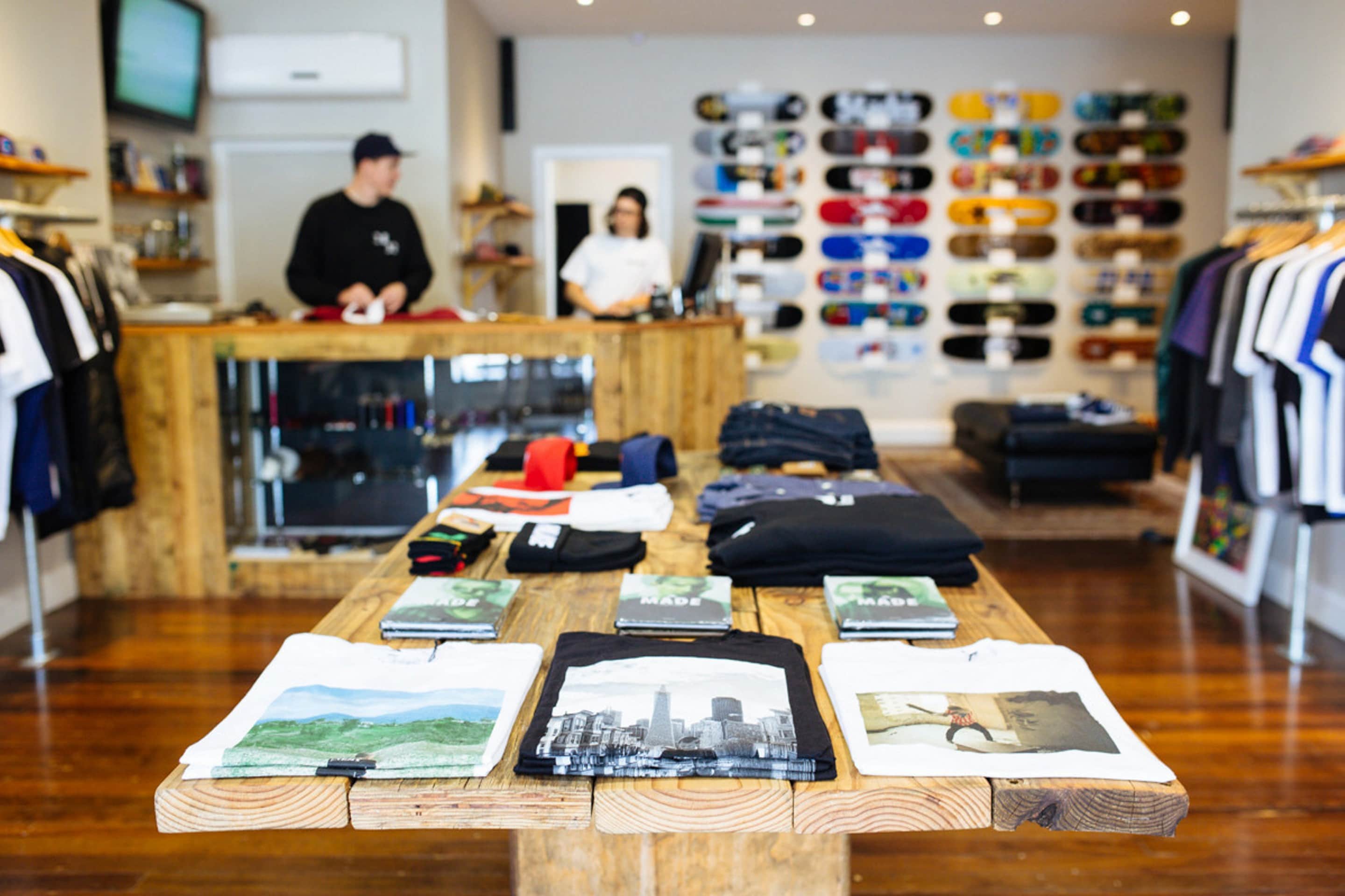 Inside Twenty Fifty-Two Skate Shop © South Australian Tourism Commission