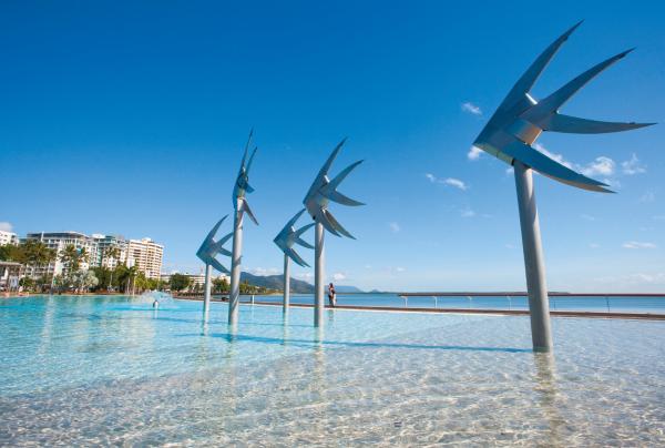 Cairns Esplanade Lagoon, Cairns, QLD © Tourism and Events Queensland