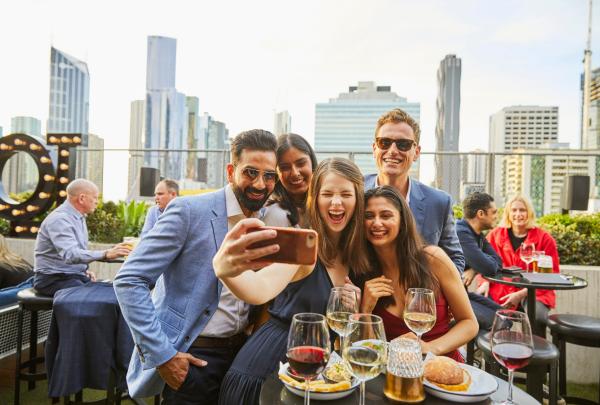 The Rooftop at QT Hotel, Melbourne, VIC © Tourism Australia