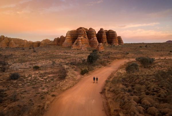 Aerial View of the Bungle Bungle Range, Purnululu National Park, WA © Tourism Western Australia