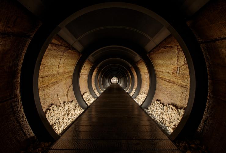 Middle tunnel, Siloam, MONA, Hobart, Tasmania © Mona/Jesse Hunniford 