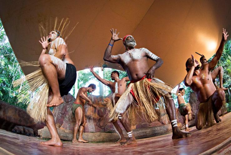 Aboriginal dance performance at Rainforestation Nature Park, Cairns, QLD © Lovegreen Photography