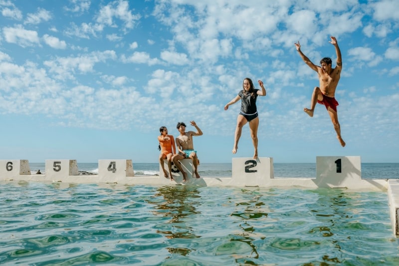Merewether Baths, Newcastle, NSW © Destination NSW