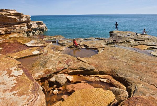 Anastasia's Pool at Gantheaume Point, Broome, WA © Tourism Western Australia