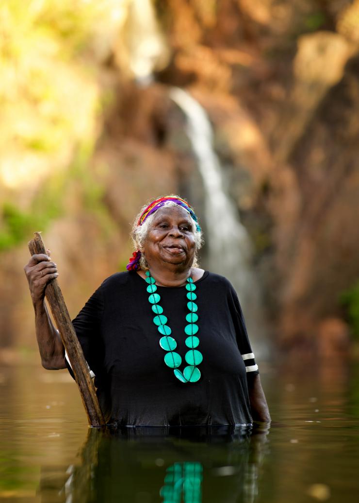 Elder Yilna Atie in Litchfield National Park © Tourism Australia