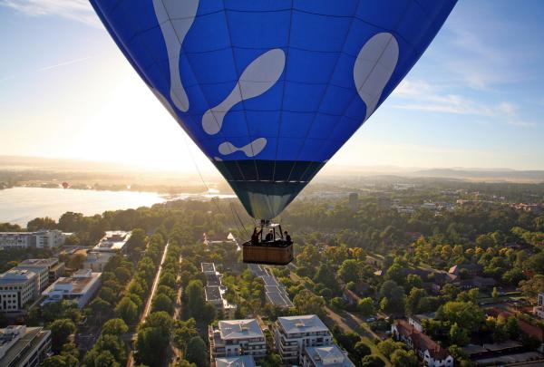 Hot air ballooning, Canberra, ACT © Tourism Austrslia