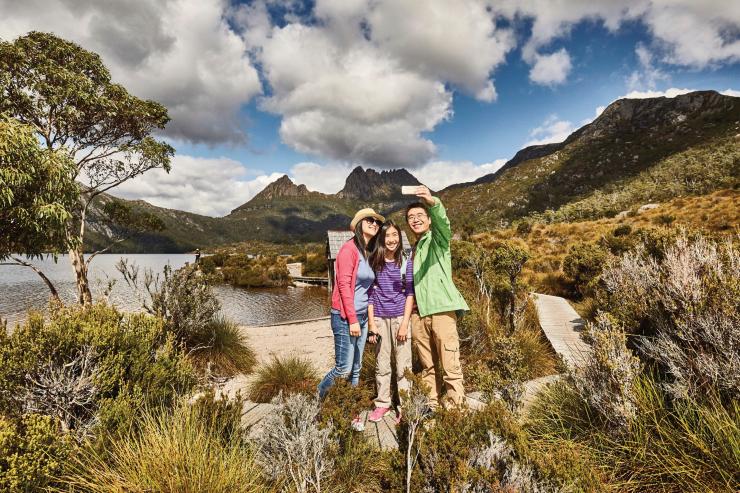 Cradle Mountain - Lake St Clair National Park, TAS © Discover Tasmania