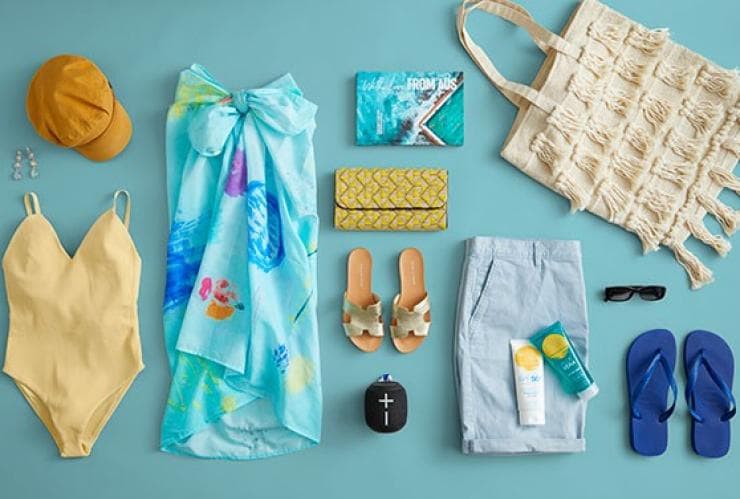 Beach and summer essentials packing list © Tourism Australia