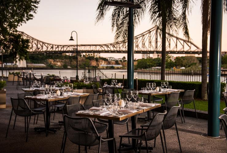 Sunset at Patina restaurant in Brisbane © Brisbane Marketing