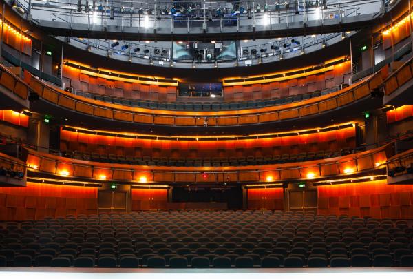Inside the theatre at Canberra Theatre Centre, Canberra, Australian Capital Territory © VisitCanberra