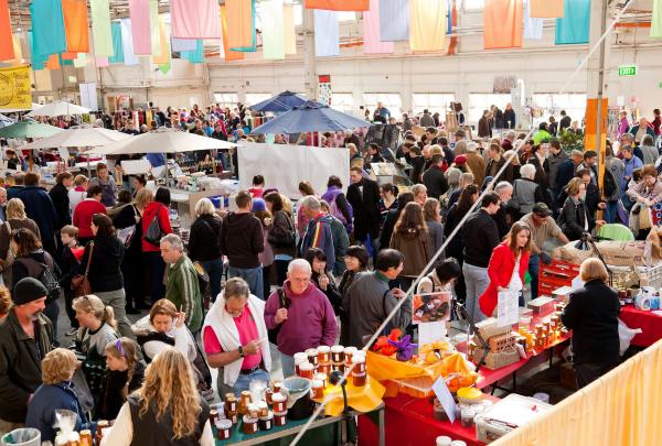 Old Bus Depot Markets, Kingston, Canberra, ACT © Old Bus Depot Markets
