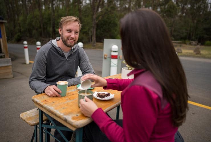 Lost Freight Cafe, Mt Wellington, Tasmania © Tourism Tasmania/Luke Tscharke