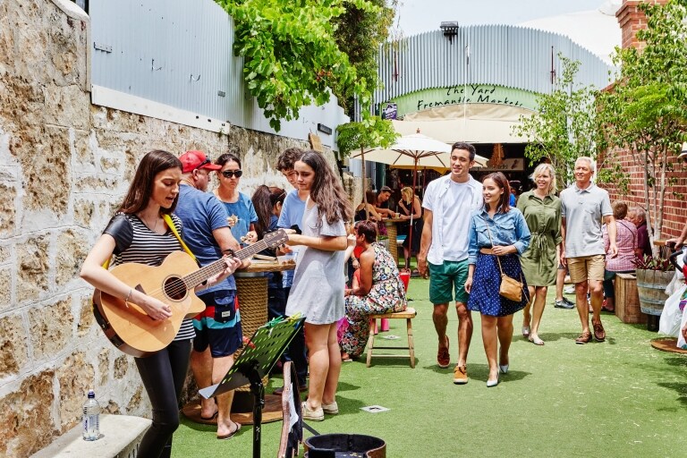 Fremantle Markets, Perth, WA © Tourism Western Australia