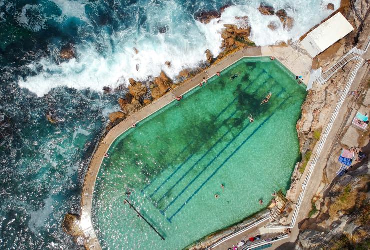 Bronte Baths, Bronte Beach, Sydney, NSW © Ashlea Wheeler