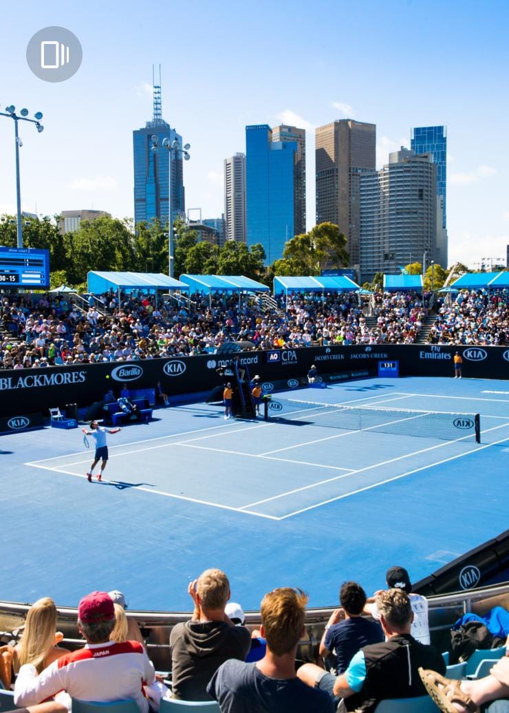 Australian Open 2018, Melbourne, Victoria © Visit Victoria