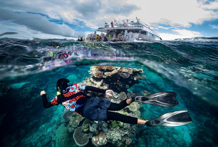Dreamtime Dive & Snorkel, Great Barrier Reef, QLD © James Fisher, Tourism Australia