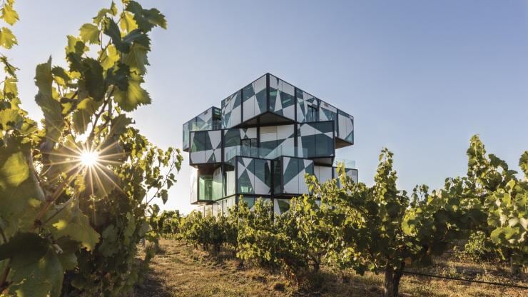 The d'Arenberg Cube, McLaren Vale, SA © d'Arenberg Pty Ltd