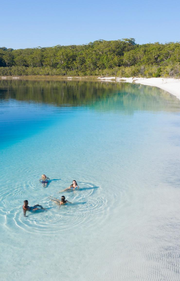 Lake McKenzie, Fraser Coast, QLD © Tourism and Events Queensland