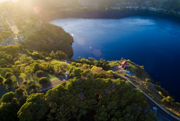 Blue Lake, Mount Gambier, SA © Ockert le Roux