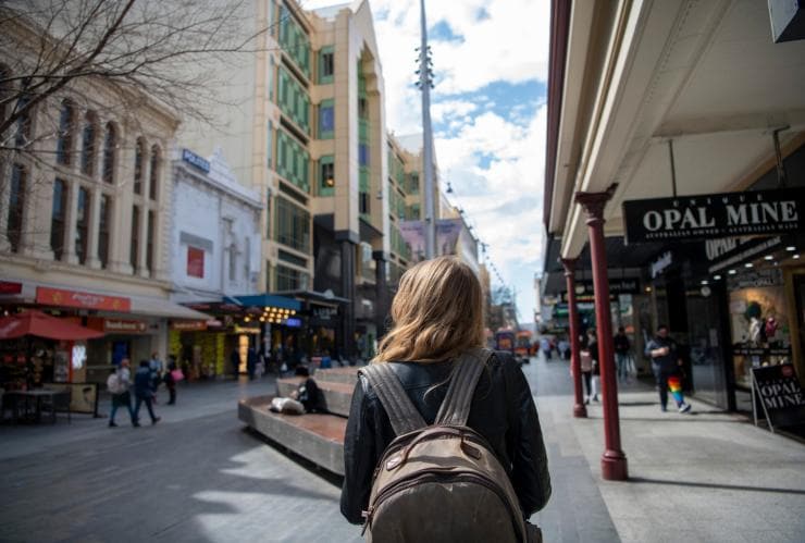 Rundle Mall, Adélaïde, SA © Tourism Australia